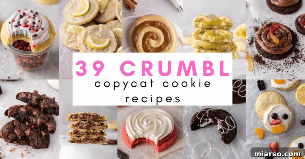Unlock Crumbl's Secrets: 40+ Copycat Cookie Recipes for 2025 2 39 crumbl cookie copycat recipes