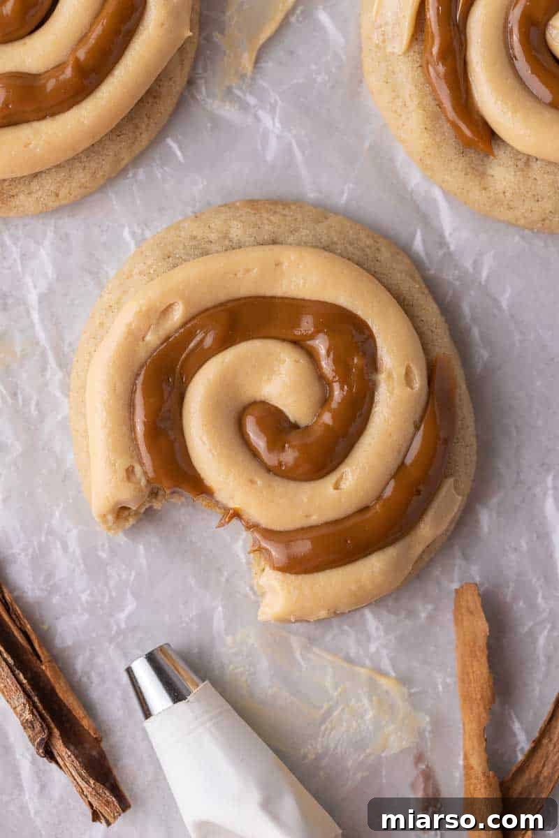 Unlock Crumbl's Secrets: 40+ Copycat Cookie Recipes for 2025 43 Crumbl Dulce de leche cookies