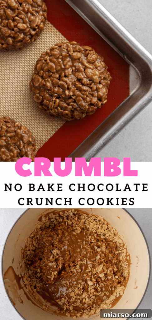A serving suggestion of Crumbl chocolate crunch cookies, perfect for sharing.
