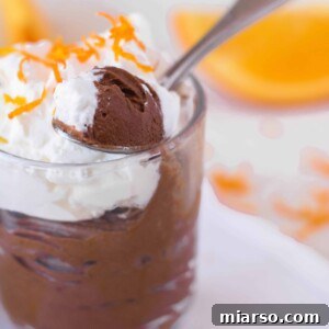 Orange avocado Mousse cup vegan