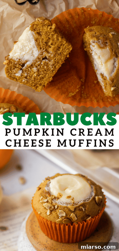 Starbucks pumpkin cream cheese muffins 