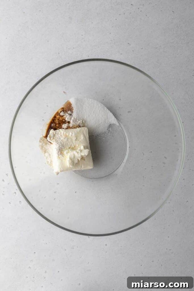 Cream cheese filling