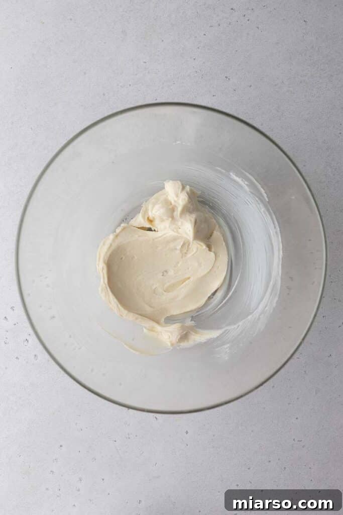 Cream cheese filling