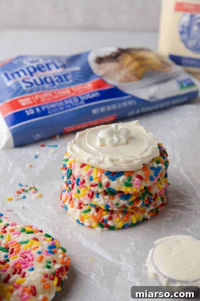 Beautifully decorated Imperial Sugar cookies, showcasing the quality of ingredients.