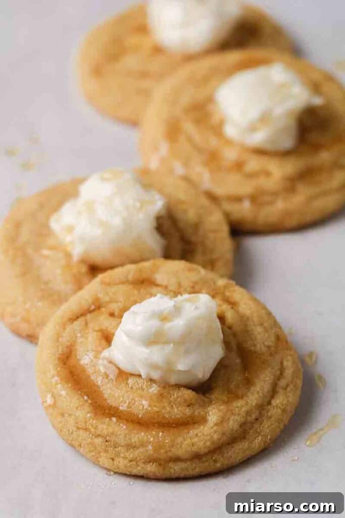CRUMBL cornbread cookies, a unique savory-sweet Thanksgiving dessert.