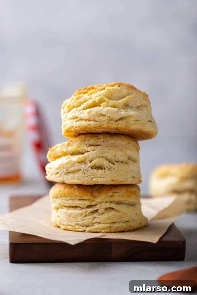 Fresh small batch biscuits for two, a simple and quick recipe.