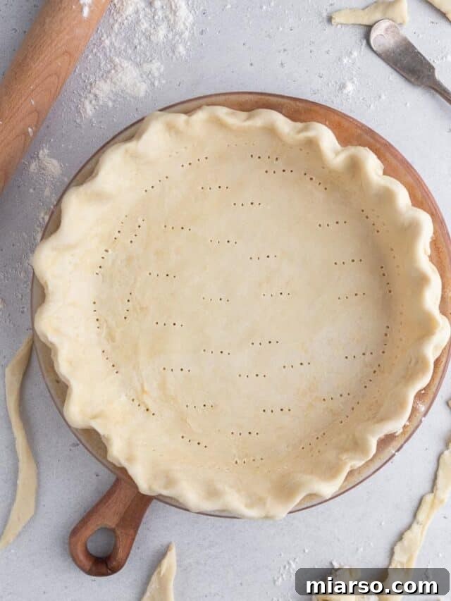Easy homemade pie crust, a foundational recipe for perfect Thanksgiving pies.