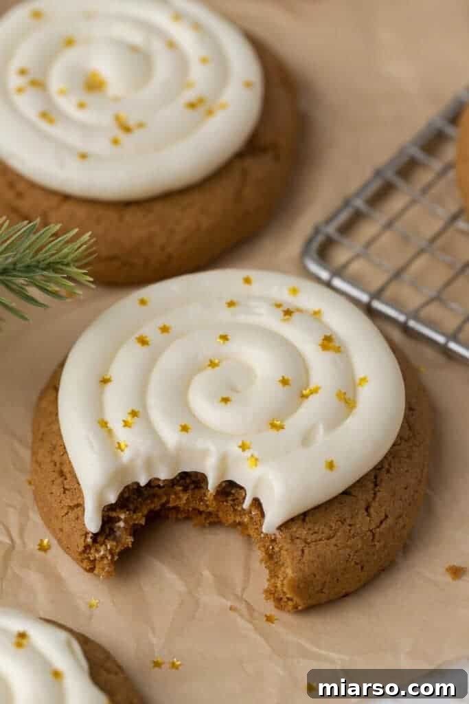 Crumbl gingerbread cookies 
