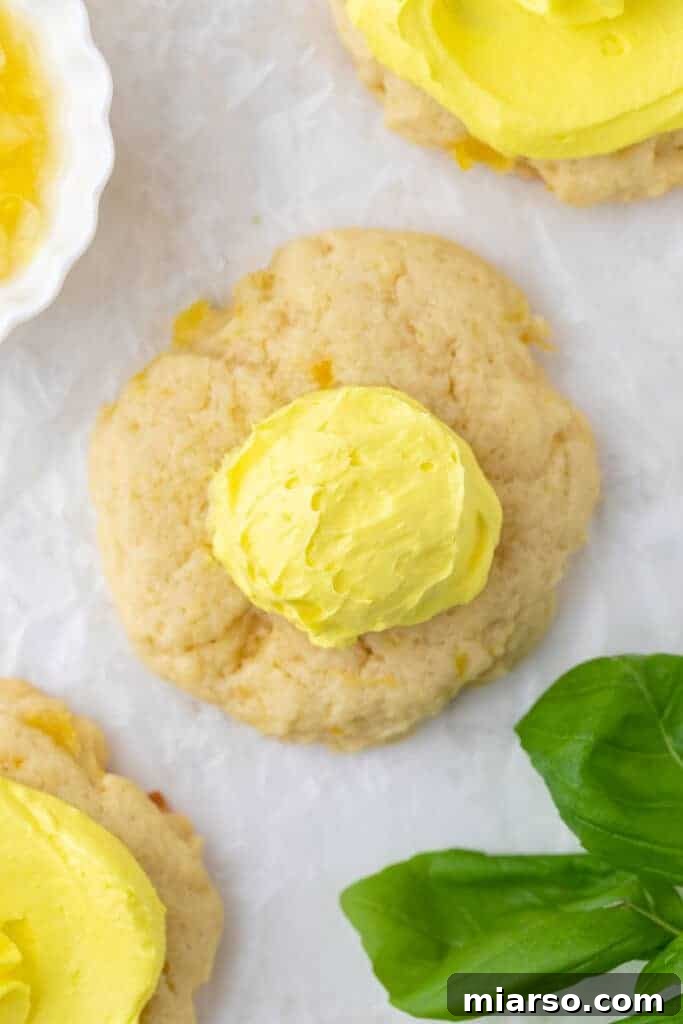 Crumbl's Pineapple Dole Whip Paradise Cookies 9 Dole Whip frosting on cookie
