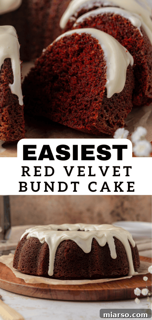 Red velvet bundt cake