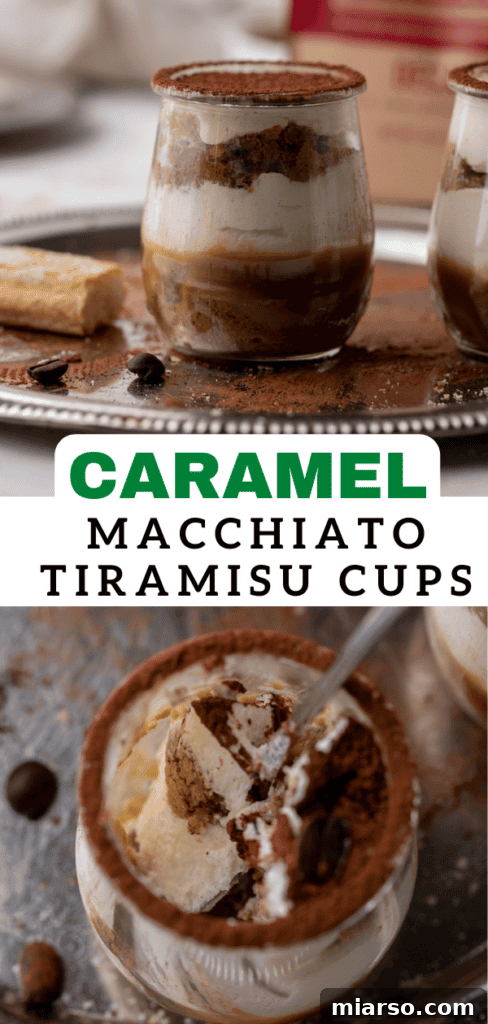 Pin for later: Easy Caramel Tiramisu Cups recipe