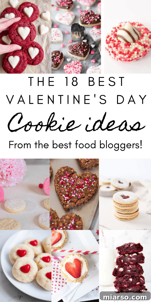 A selection of the 18 best Valentine's Day cookie recipes