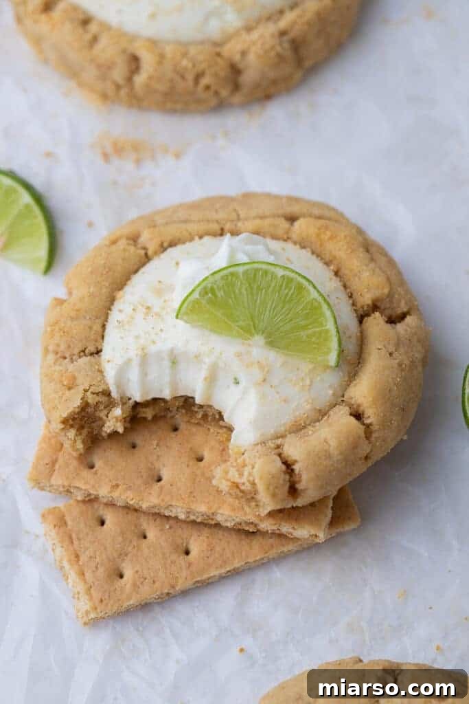Tangy Chilled Key Lime Cookie Bliss 10 Key lime pie cookies