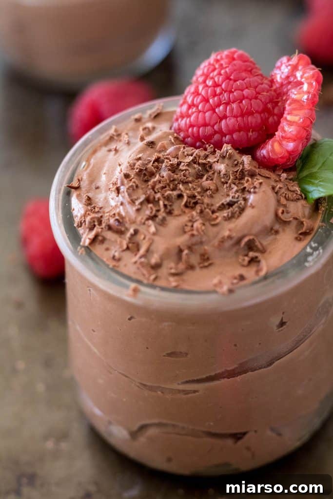 recipe silken tofu chocolate mousse