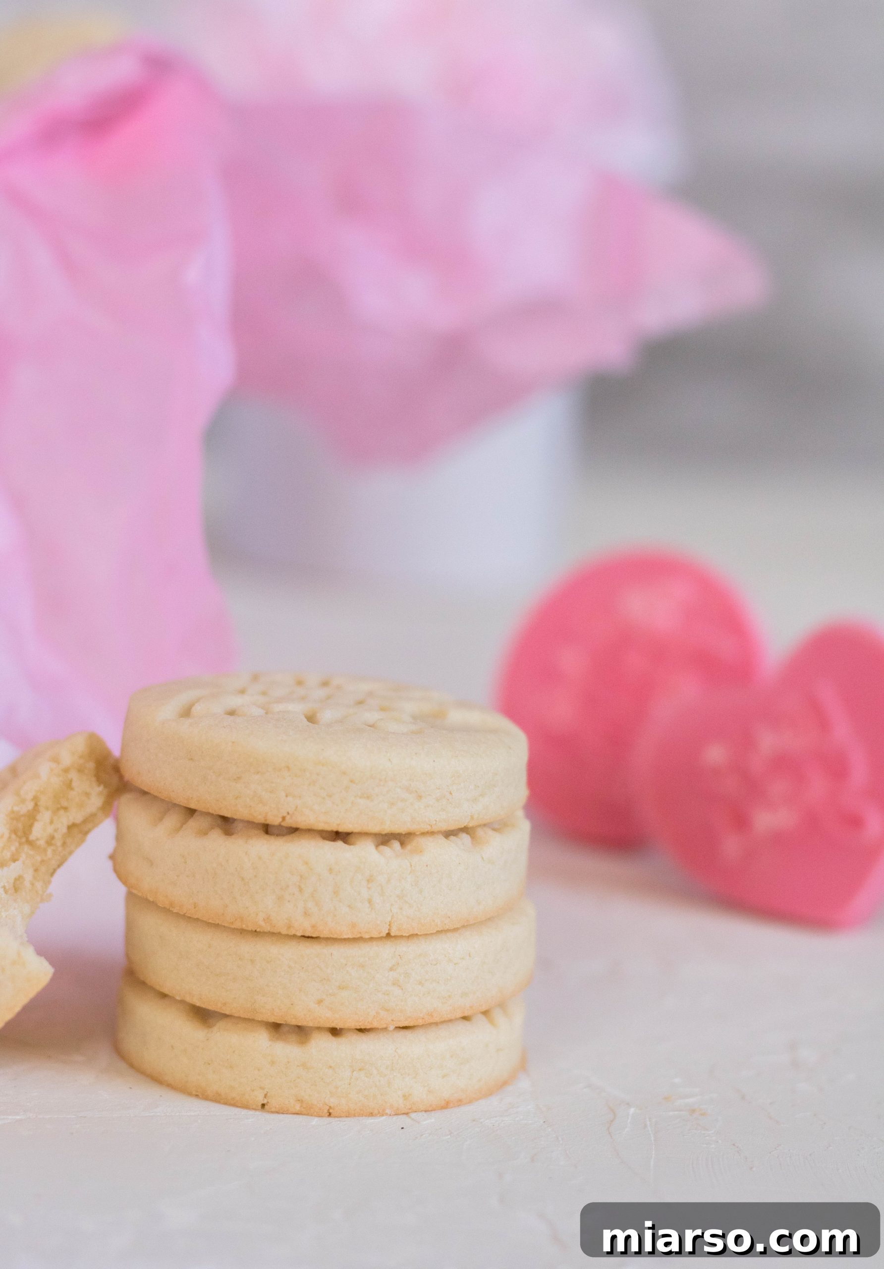 vanilla shortbread cookies