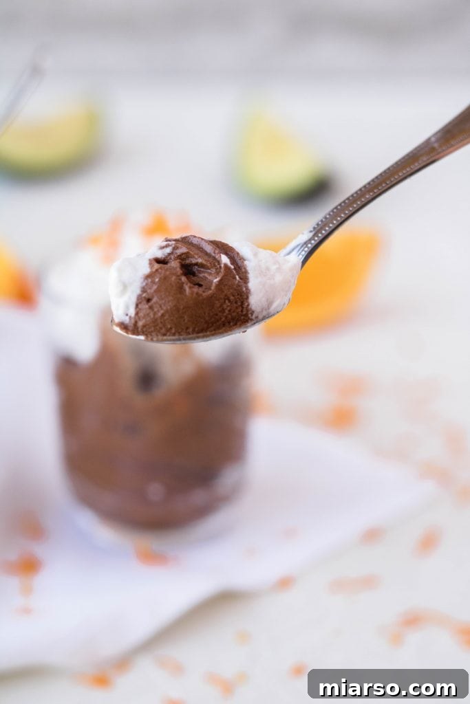 Valentines Day Heart Cookie Cake for Two 28 Spoon full of avocado chocolate orange mousse