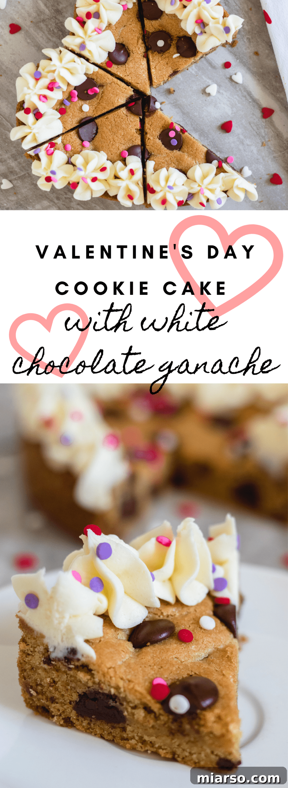 Valentines Day Heart Cookie Cake for Two 31 img 6427 31 scaled