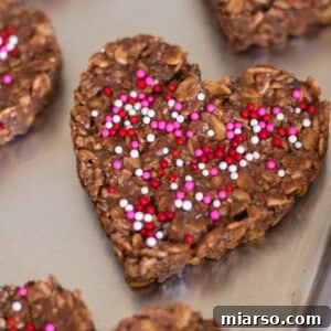 Healthy No Bake Cookies for valentine's day cookie ideas