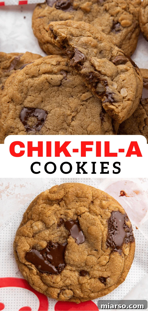 A third high-quality photo of the Chick-fil-A style cookies, inspiring bakers.
