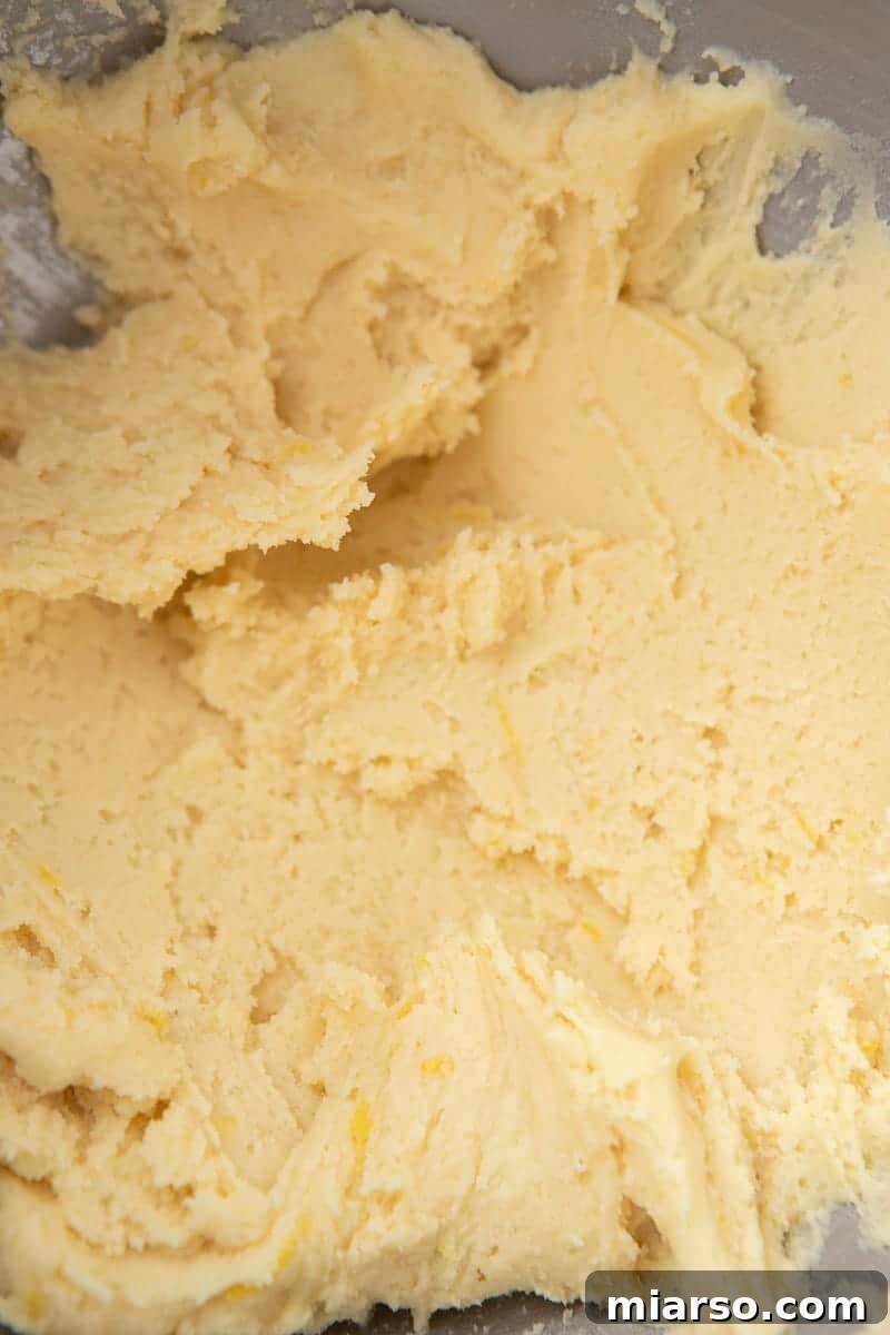 lemon cookie dough