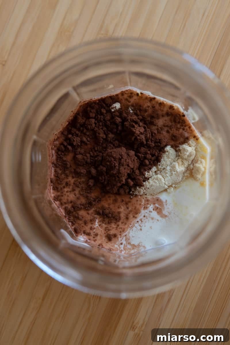 Mastering Starbucks Chocolate Cream Cold Brew at Home 4 Close-up of fluffy chocolate malted sweet cream foam in a bowl