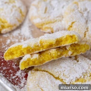 Perfectly Crinkled Lemon Cookies with Cake Mix 13 Crumbl lemon crinkle cookies