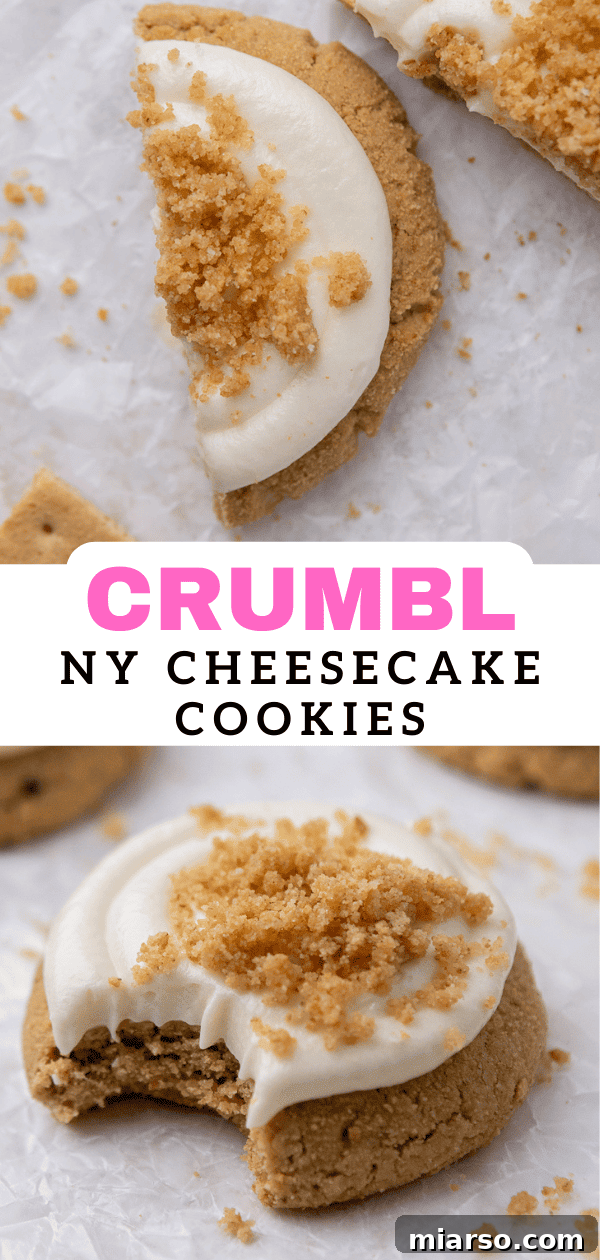 Crumbl NY cheesecake cookies