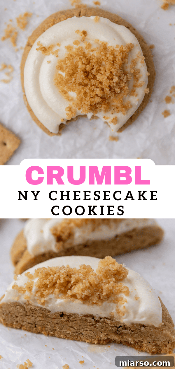 Crumbl NY cheesecake cookies
