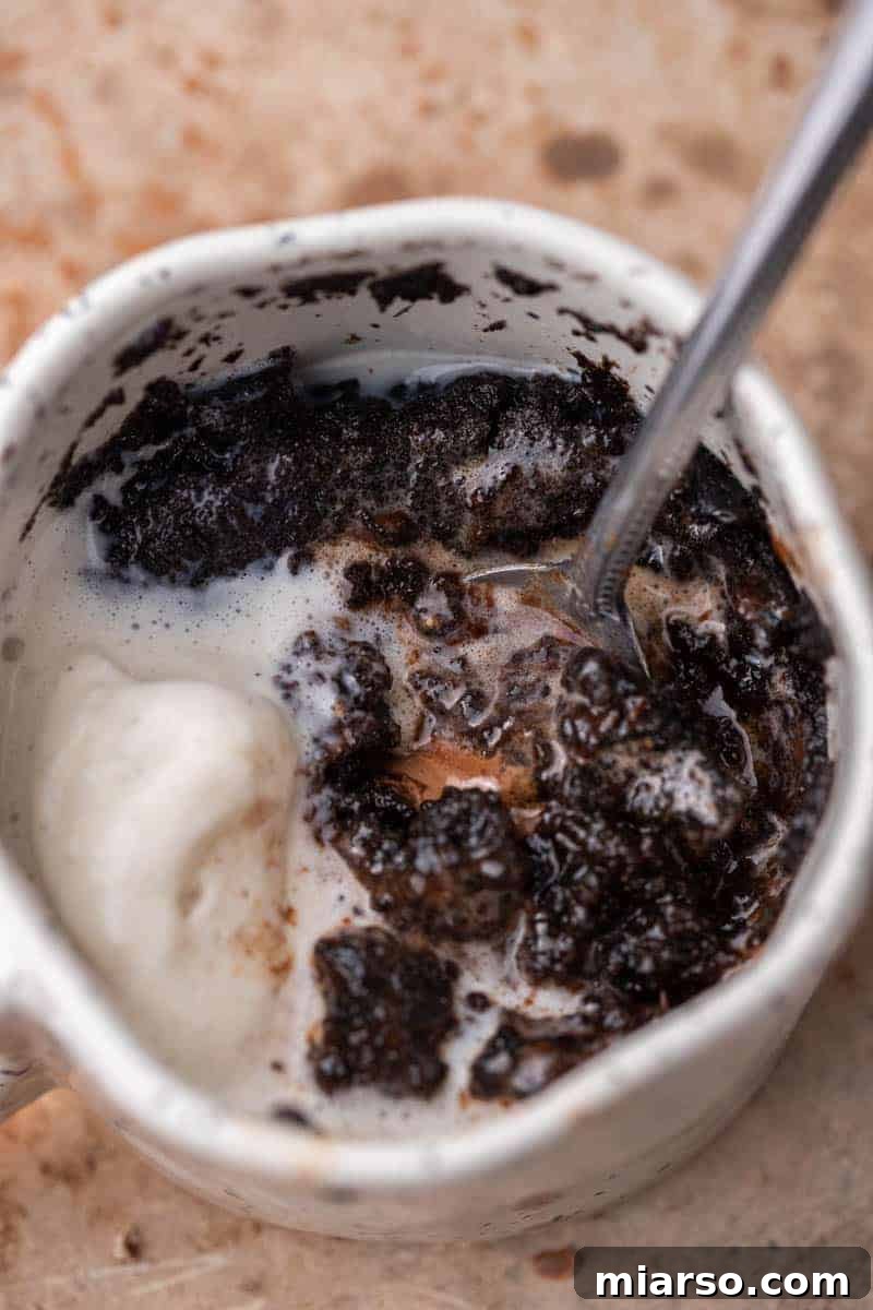14 Instant Sweet Bites for One 12 Oreo mug cake
