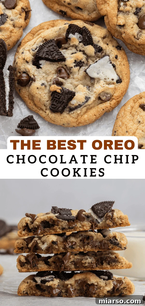 Ultimate Oreo Chocolate Chip Cookies 15 Oreo chocolate chip cookies