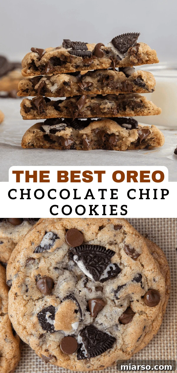 Ultimate Oreo Chocolate Chip Cookies 17 Oreo chocolate chip cookies