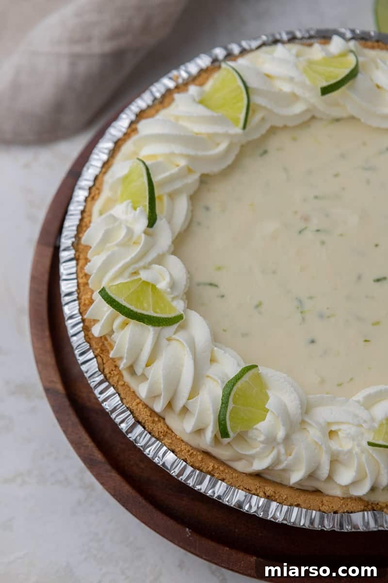 No bake key lime pie 