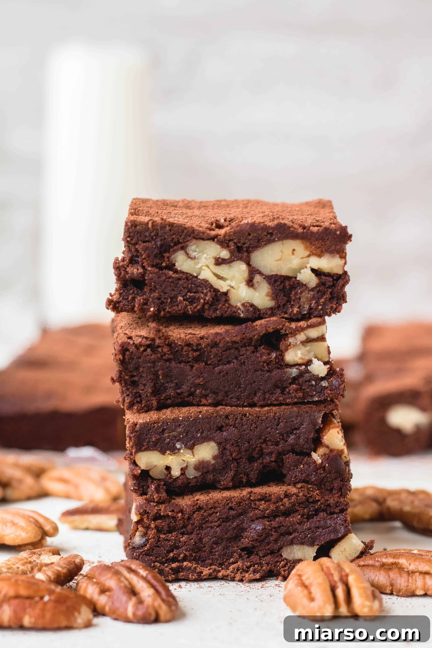 Another perspective of perfectly baked blondies, showcasing their texture.