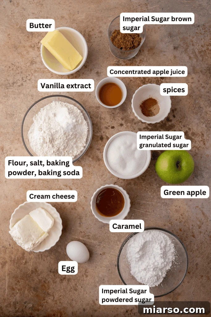 Ingredients on the countertop