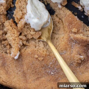 Snickerdoodle pizookie
