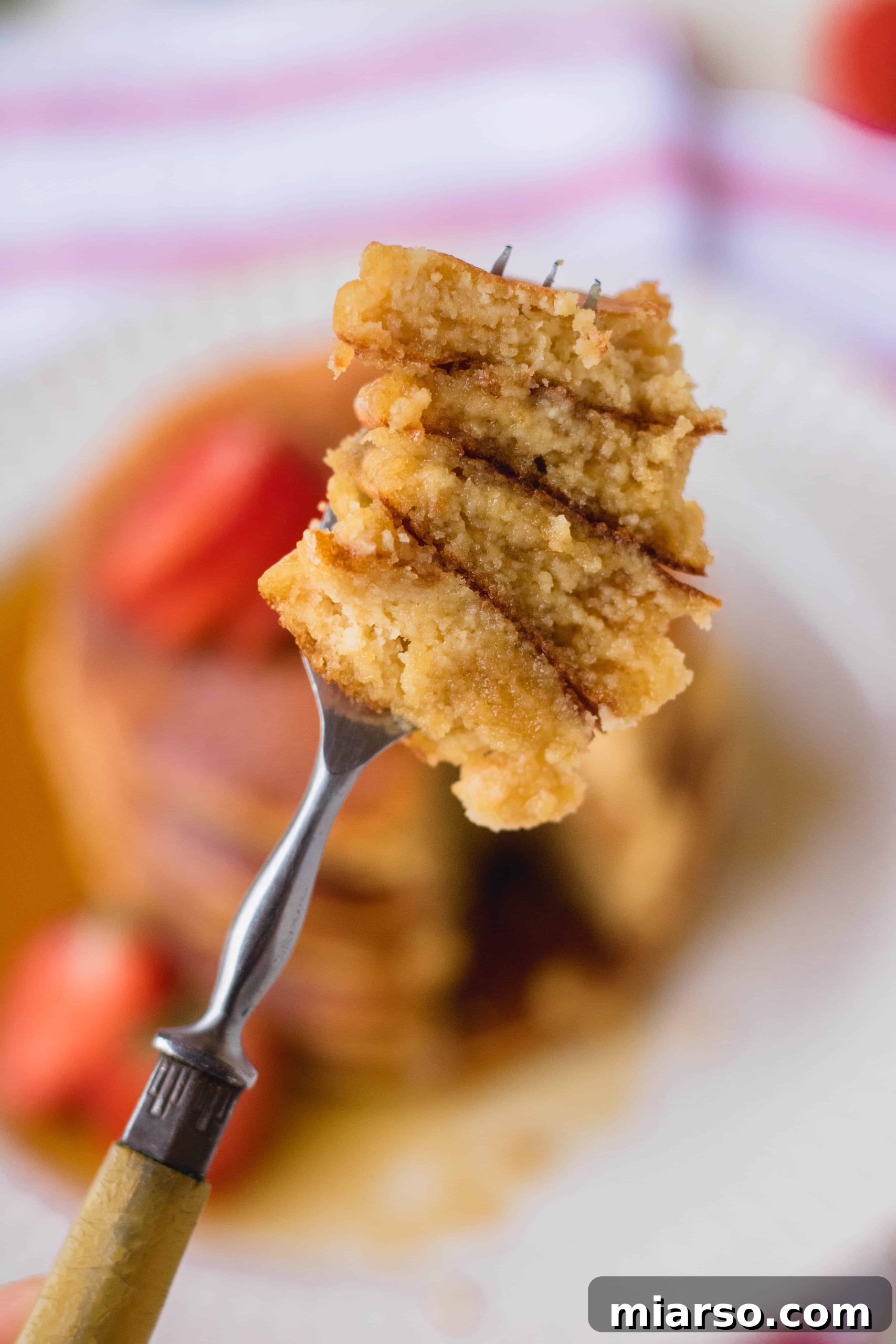 Ultimate Fluffy Almond Flour Pancakes 11 Fluffy almond flour pancakes gluten free using almond milk on a plate