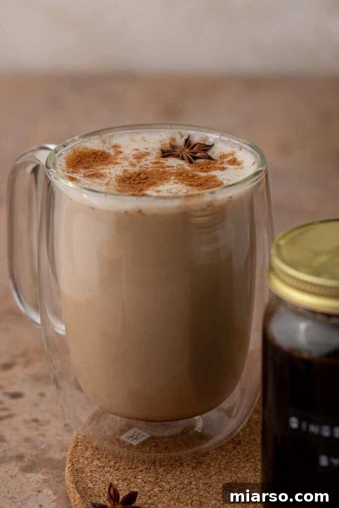 Gingerbread latte