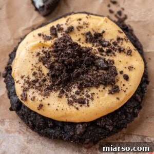 Decadent Crumbl Chocolate Pumpkin Cheesecake Cookies 15 Chocolate pumpkin cheesecake cookie
