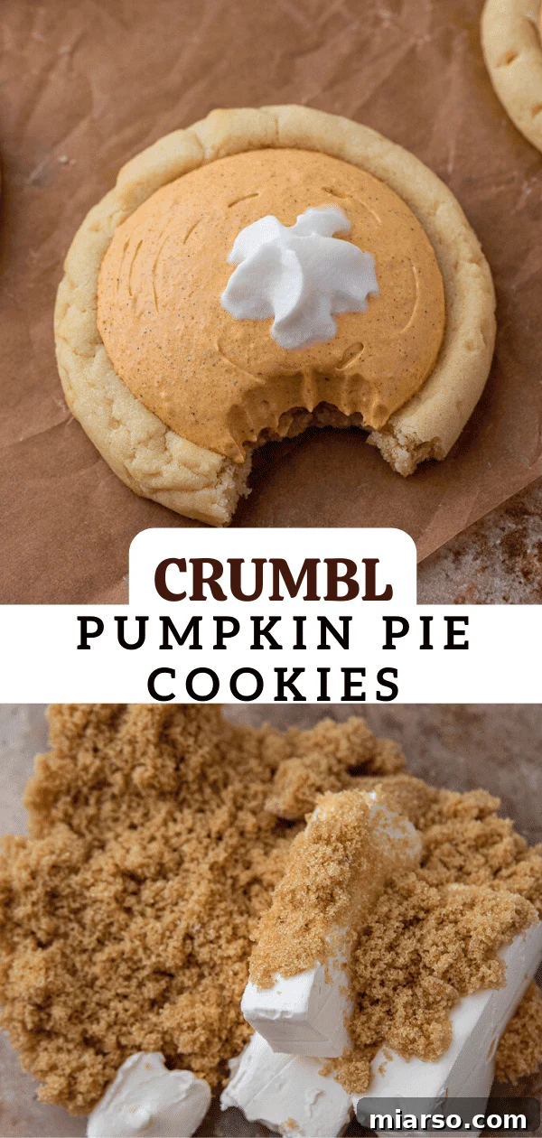 Pumpkin Pie Perfection Crumbl Style 15 Stack of Crumbl pumpkin pie cookies