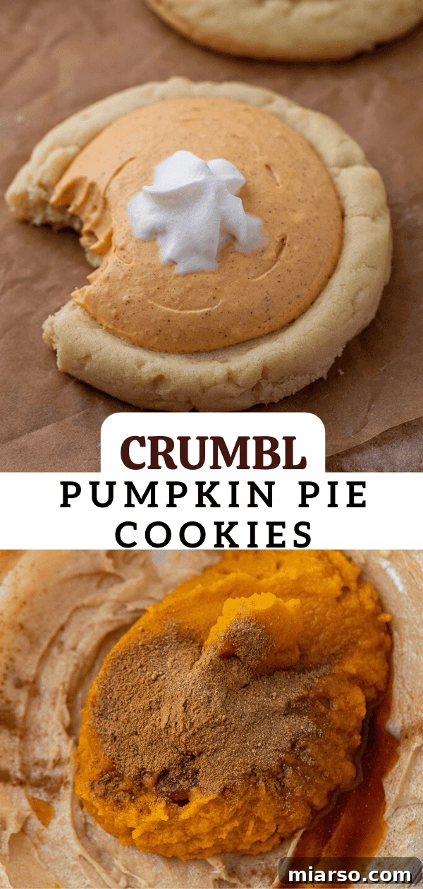 Pumpkin Pie Perfection Crumbl Style 16 Two Crumbl pumpkin pie cookies with whipped cream