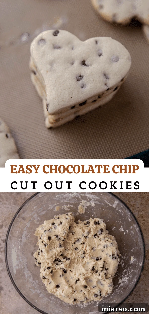 Ultimate Chocolate Chip Cut-Out Cookies 14 Pinterest collage