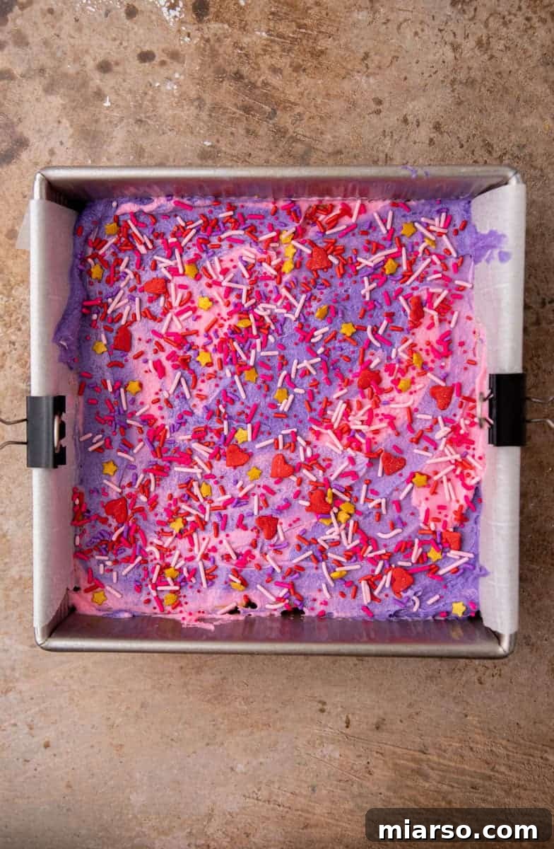 Sweetheart Sugar Cookie Bars 9 Finished Valentine's Day sugar cookie bars