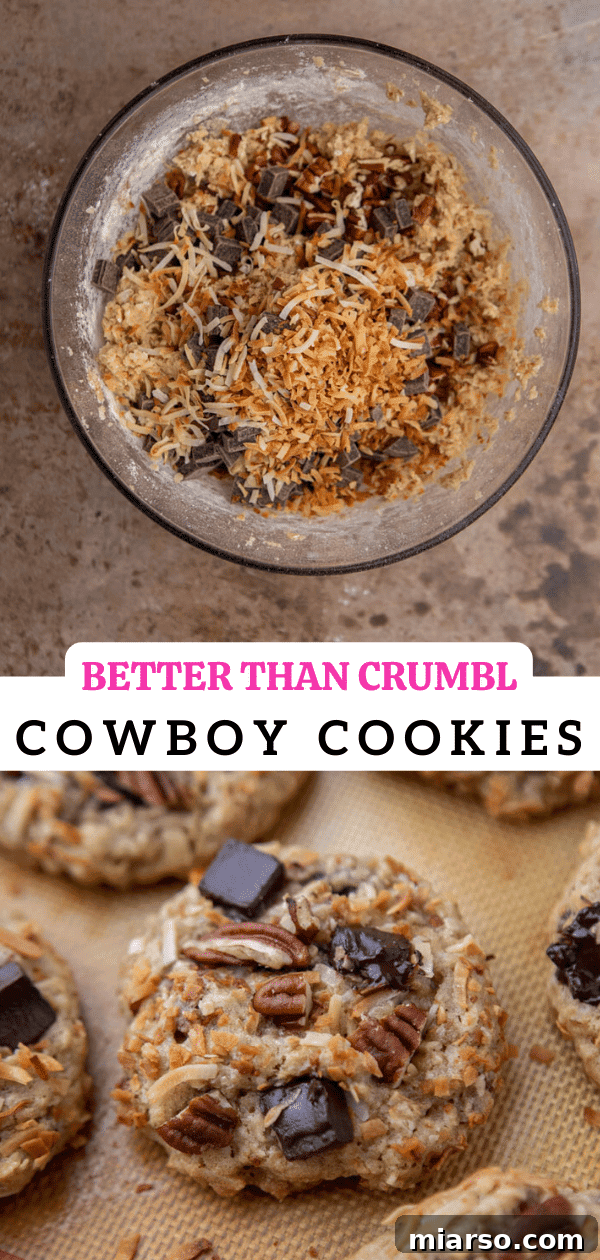 Crumbl cowboy cookies 