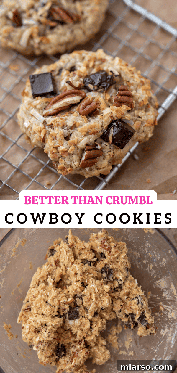 Crumbl cowboy cookies 