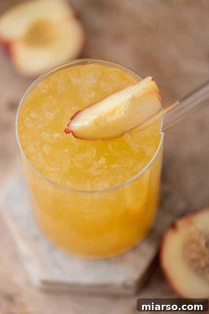 Starbucks peach green tea