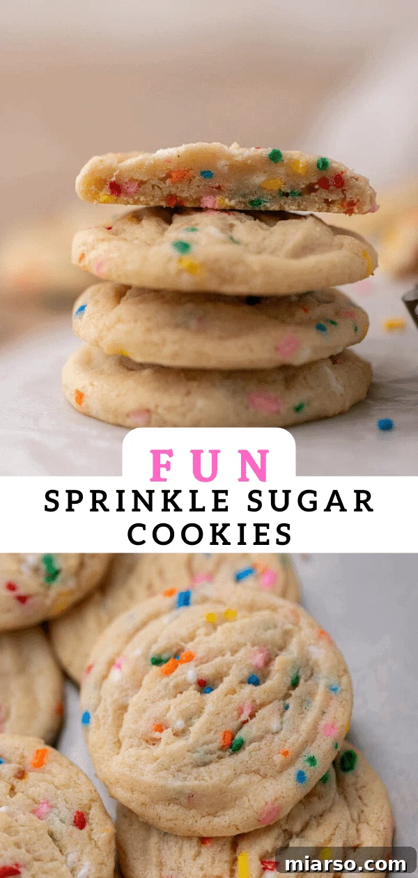 Irresistible Sprinkle Sugar Cookies 14 Sprinkle sugar cookies