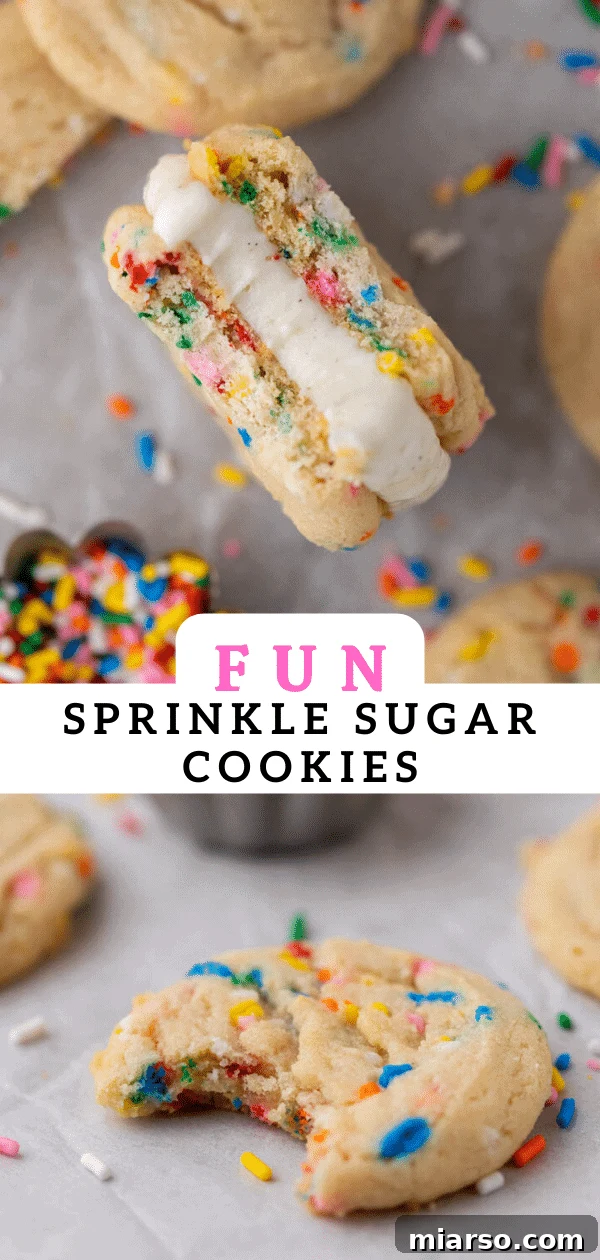 Irresistible Sprinkle Sugar Cookies 16 Sprinkle sugar cookies