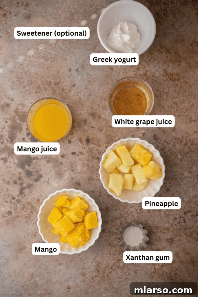 Ingredients on the counter
