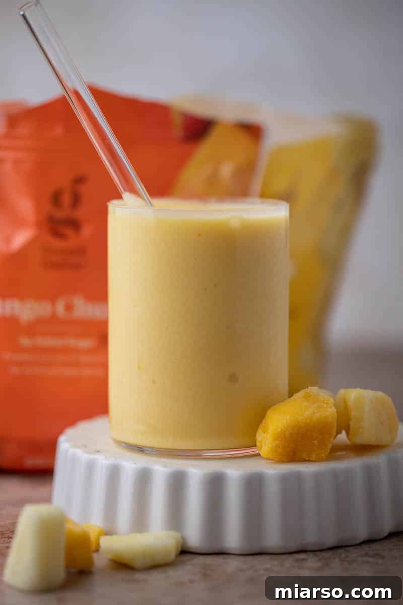 Mcdonald's mango pineapple smoothie