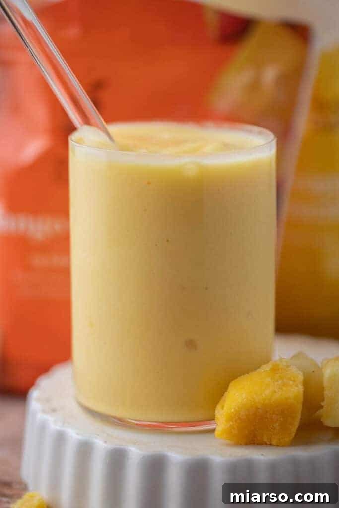 Mcdonald's mango pineapple smoothie 